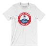 Troy Uncle Sam's Trojans Hockey Men/Unisex T-Shirt-White-Allegiant Goods Co. Vintage Sports Apparel