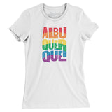 Albuquerque New Mexico Pride Women's T-Shirt-Allegiant Goods Co. Vintage Sports Apparel