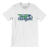 Dayton Wings Basketball Men/Unisex T-Shirt-White-Allegiant Goods Co. Vintage Sports Apparel