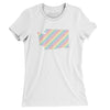 Washington Pride State Women's T-Shirt-White-Allegiant Goods Co. Vintage Sports Apparel