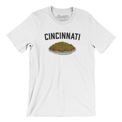 Cincinnati Chili Men/Unisex T-Shirt-White-Allegiant Goods Co. Vintage Sports Apparel