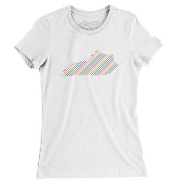 Kentucky Pride State Women's T-Shirt-Allegiant Goods Co. Vintage Sports Apparel