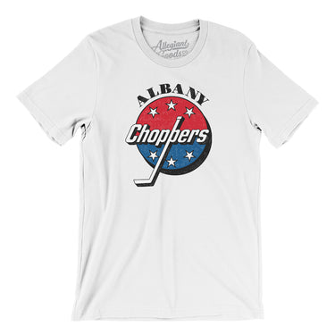 Albany Choppers Hockey Men/Unisex T-Shirt-Allegiant Goods Co. Vintage Sports Apparel