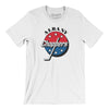 Albany Choppers Hockey Men/Unisex T-Shirt-White-Allegiant Goods Co. Vintage Sports Apparel