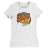 Cincinnati Stuff Basketball Women's T-Shirt-White-Allegiant Goods Co. Vintage Sports Apparel