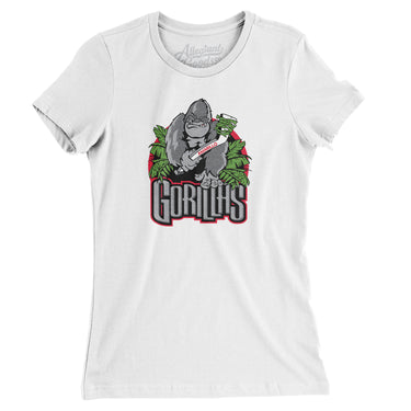 Amarillo Gorillas Hockey Women's T-Shirt-Allegiant Goods Co. Vintage Sports Apparel