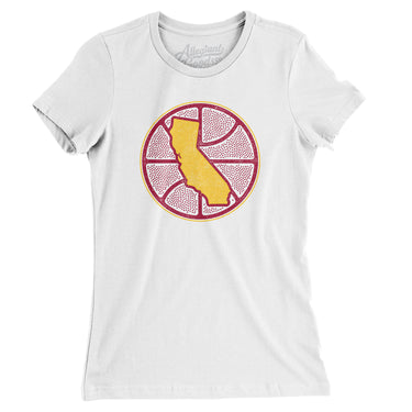 California Basketball Women's T-Shirt-Allegiant Goods Co. Vintage Sports Apparel