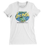 Dinosaur Beach Pier Amusement Park Women's T-Shirt-Allegiant Goods Co. Vintage Sports Apparel