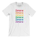 Iowa Pride Men/Unisex T-Shirt-Allegiant Goods Co. Vintage Sports Apparel