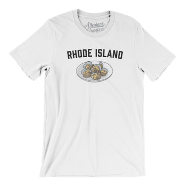 Rhode Island Clams Men/Unisex T-Shirt-Allegiant Goods Co. Vintage Sports Apparel