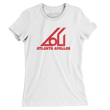 Atlanta Apollos Soccer Women's T-Shirt-Allegiant Goods Co. Vintage Sports Apparel