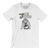 Long Beach Ice Dogs Hockey Men/Unisex T-Shirt-White-Allegiant Goods Co. Vintage Sports Apparel