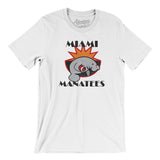 Miami Manatees Football Men/Unisex T-Shirt-Allegiant Goods Co. Vintage Sports Apparel