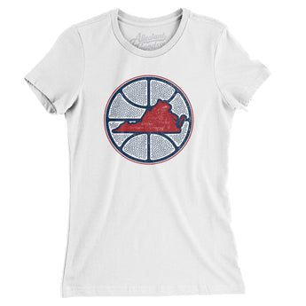 Virginia Basketball Women's T-Shirt-Allegiant Goods Co. Vintage Sports Apparel