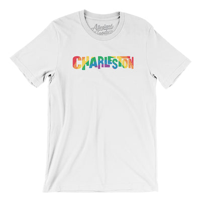 Charleston South Carolina Pride Men/Unisex T-Shirt-White-Allegiant Goods Co. Vintage Sports Apparel