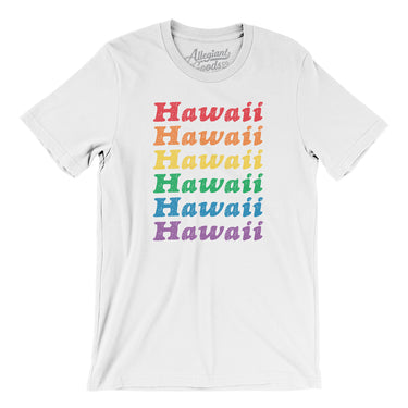 Hawaii Pride Men/Unisex T-Shirt-Allegiant Goods Co. Vintage Sports Apparel