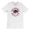 Columbus Bullies Football Men/Unisex T-Shirt-White-Allegiant Goods Co. Vintage Sports Apparel