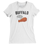 Buffalo Chicken Wings Women's T-Shirt-Allegiant Goods Co. Vintage Sports Apparel