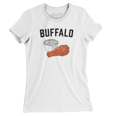 Buffalo Chicken Wings Women's T-Shirt-Allegiant Goods Co. Vintage Sports Apparel