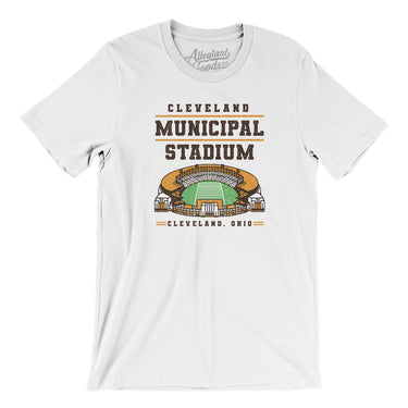 Cleveland Municipal Stadium Men/Unisex T-Shirt-Allegiant Goods Co. Vintage Sports Apparel