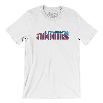 Philadelphia Atoms Soccer Men/Unisex T-Shirt-White-Allegiant Goods Co. Vintage Sports Apparel