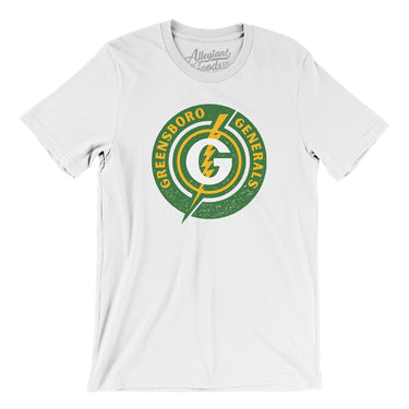 Greensboro Generals Hockey Men/Unisex T-Shirt-Allegiant Goods Co. Vintage Sports Apparel