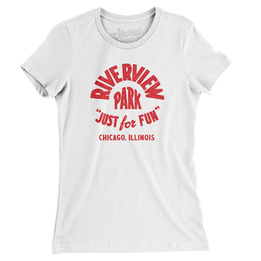 Riverview Park Amusement Park Badge Women's T-Shirt-Allegiant Goods Co. Vintage Sports Apparel