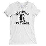 Fort Wayne Kekiongas Baseball Women's T-Shirt-Allegiant Goods Co. Vintage Sports Apparel