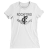 Rockford Forest Citys Baseball Women's T-Shirt-White-Allegiant Goods Co. Vintage Sports Apparel