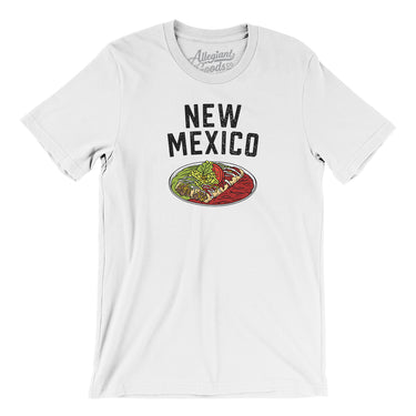 New Mexico Christmas Enchiladas Men/Unisex T-Shirt-Allegiant Goods Co. Vintage Sports Apparel