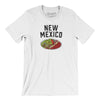 New Mexico Christmas Enchiladas Men/Unisex T-Shirt-White-Allegiant Goods Co. Vintage Sports Apparel