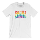 Sacramento California Pride Men/Unisex T-Shirt-Allegiant Goods Co. Vintage Sports Apparel