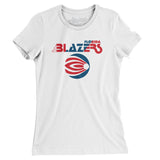 Florida Blazers Football Women's T-Shirt-Allegiant Goods Co. Vintage Sports Apparel