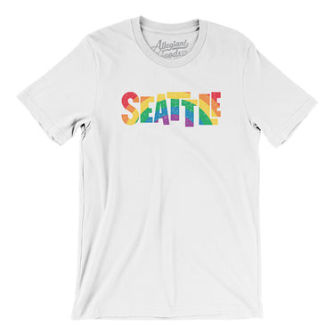 Seattle Washington Pride Men/Unisex T-Shirt-Allegiant Goods Co. Vintage Sports Apparel