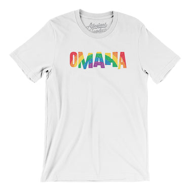 Omaha Nebraska Pride Men/Unisex T-Shirt-Allegiant Goods Co. Vintage Sports Apparel