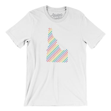 Idaho Pride State Men/Unisex T-Shirt-Allegiant Goods Co. Vintage Sports Apparel