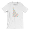 Idaho Pride State Men/Unisex T-Shirt-White-Allegiant Goods Co. Vintage Sports Apparel