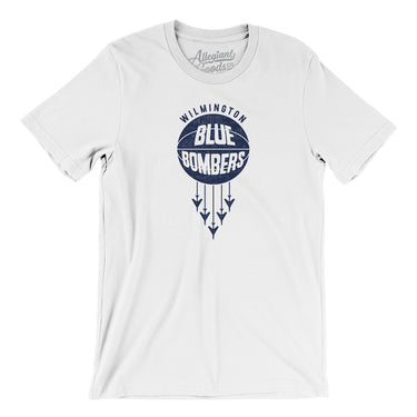 Wilmington Blue Bombers Basketball Men/Unisex T-Shirt-Allegiant Goods Co. Vintage Sports Apparel