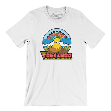 BIllings Volcanos Basketball Men/Unisex T-Shirt-Allegiant Goods Co. Vintage Sports Apparel