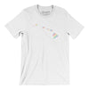 Hawaii Pride State Men/Unisex T-Shirt-White-Allegiant Goods Co. Vintage Sports Apparel
