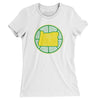 Oregon Basketball Women's T-Shirt-White-Allegiant Goods Co. Vintage Sports Apparel