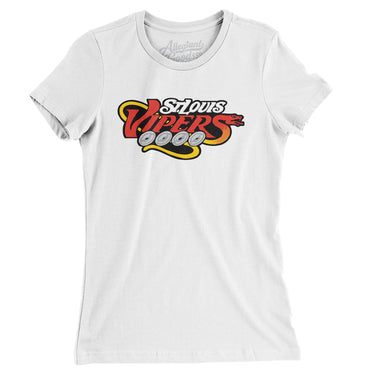 St. Louis Vipers Roller Hockey Women's T-Shirt-Allegiant Goods Co. Vintage Sports Apparel