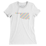 Oklahoma Pride State Women's T-Shirt-Red-Allegiant Goods Co. Vintage Sports Apparel