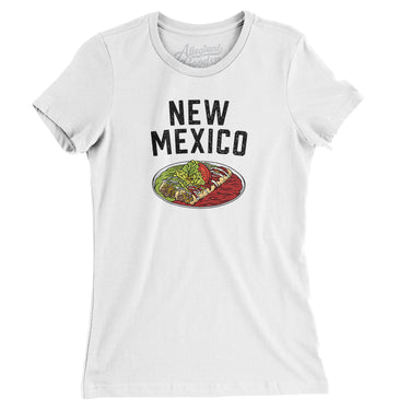 New Mexico Christmas Enchiladas Women's T-Shirt-Allegiant Goods Co. Vintage Sports Apparel