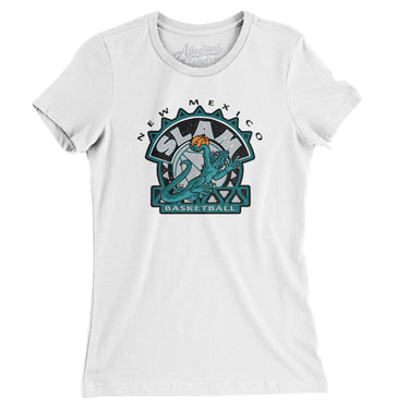 New Mexico Slam Basketball Women's T-Shirt-Allegiant Goods Co. Vintage Sports Apparel