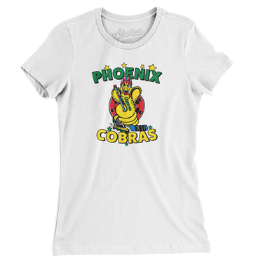 Phoenix Cobras Roller Hockey Women's T-Shirt-Allegiant Goods Co. Vintage Sports Apparel