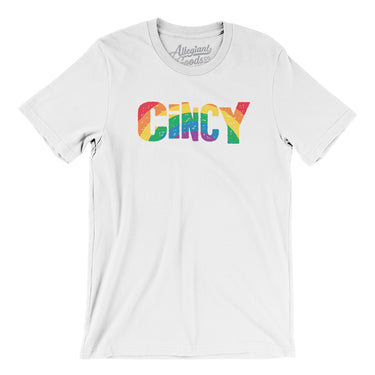 Cincinnati Ohio Pride Men/Unisex T-Shirt-Allegiant Goods Co. Vintage Sports Apparel
