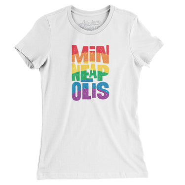 Minneapolis Minnesota Pride Women's T-Shirt-Allegiant Goods Co. Vintage Sports Apparel