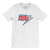 Chicago Blitz Football Men/Unisex T-Shirt-Allegiant Goods Co. Vintage Sports Apparel