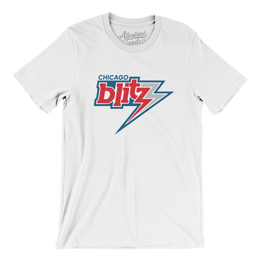 Chicago Blitz Football Men/Unisex T-Shirt-Allegiant Goods Co. Vintage Sports Apparel